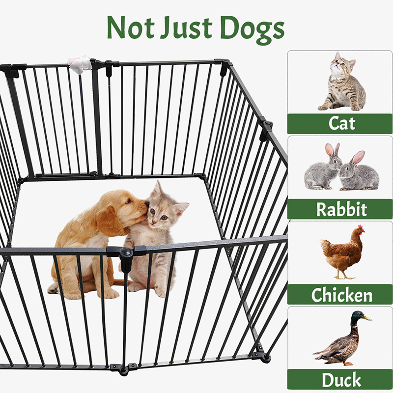 Udendørs tunge rør Big Dog Cage med vandtæt dækning Udendørs tunge rør Big Dog Cage med vandtæt dækning