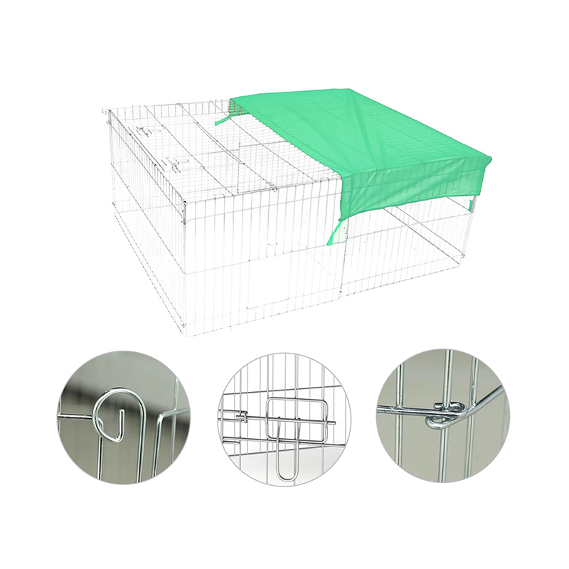 Udendørs sammenfoldelig metal træning hund legeplad Udendørs sammenfoldelig metal træning hund legeplad