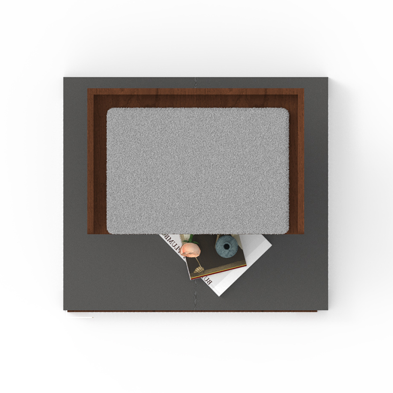 Træ skjult vaskerummøbler kattebur med kuldskab Træ skjult vaskerummøbler kattebur med kuldskab