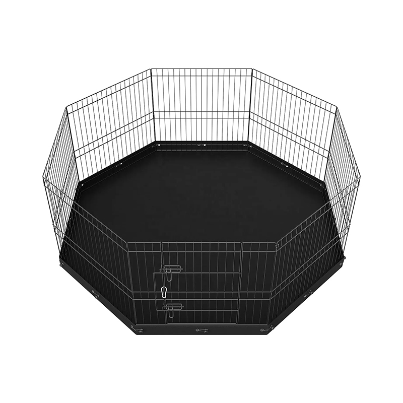 Oxford Stof Floor Foldbar Metal Wire Dog Playpen Oxford Stof Floor Foldbar Metal Wire Dog Playpen