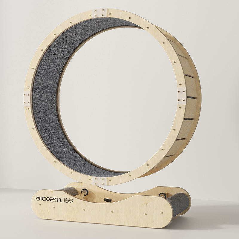 Solid Wood Villa multi-niveau tårn Stor kattræ klatring ramme Solid Wood Villa multi-niveau tårn Stor kattræ klatring ramme