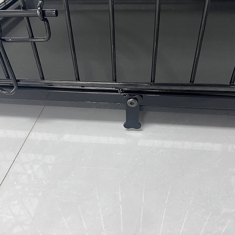 Store træmøbelhundbur med aftagelig bakke Store træmøbelhundbur med aftagelig bakke