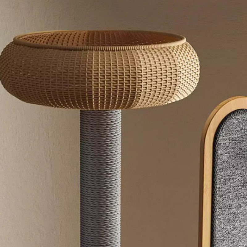 Kaktusform træ klatrende ramme fast katte træ med rumkapsel Kaktusform træ klatrende ramme fast katte træ med rumkapsel