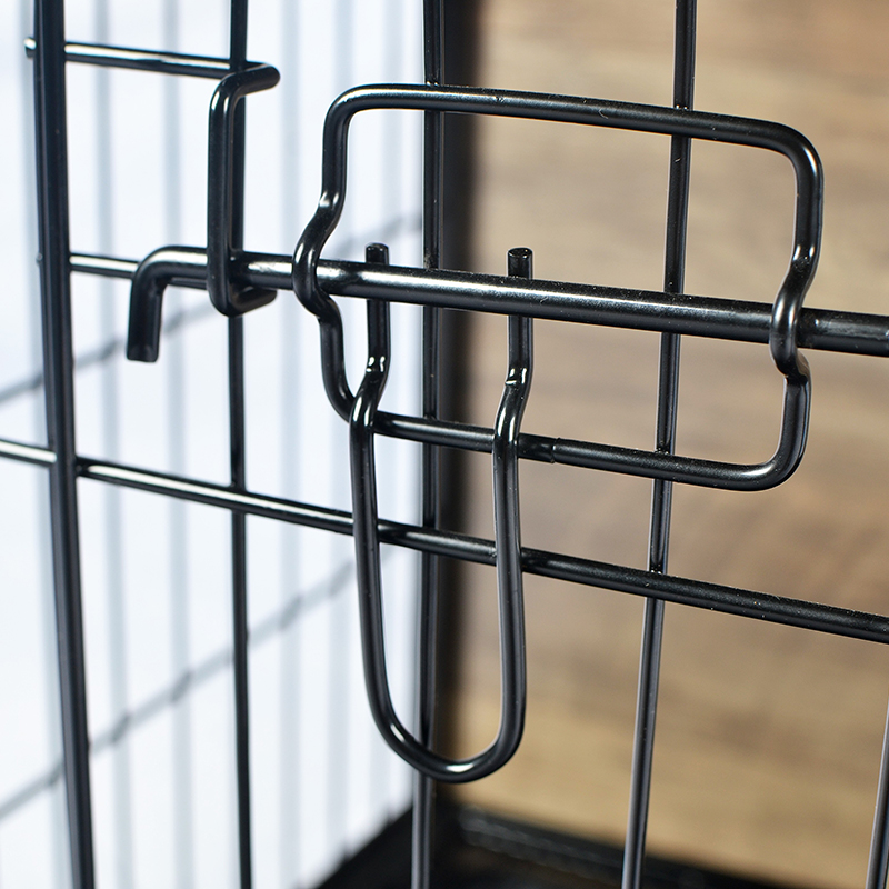 Elfenben indendørs stor træmøbler stil metal hund kasse Elfenben indendørs stor træmøbler stil metal hund kasse