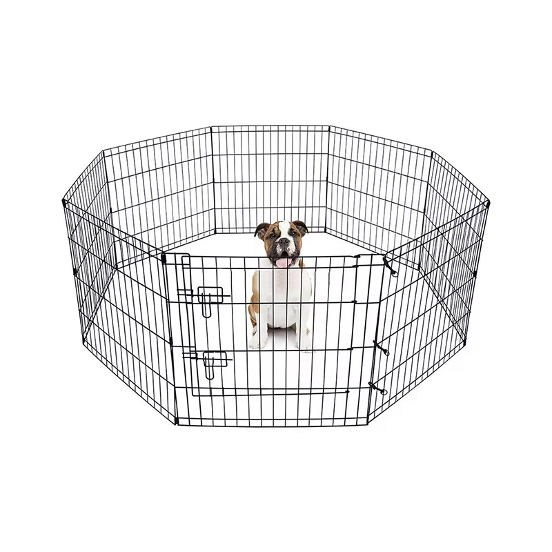 Foldbar trådmetalhund Playpen