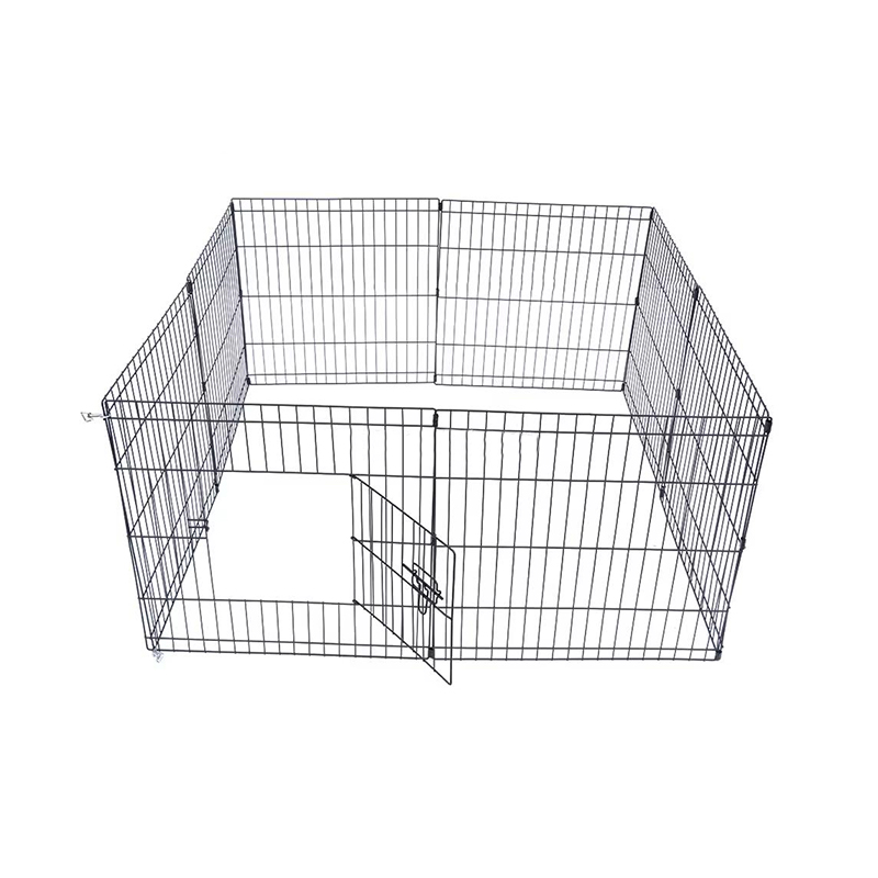 8 paneler metal kæledyr hegn sammenklappelig trådhund 8 paneler metal kæledyr hegn sammenklappelig trådhund