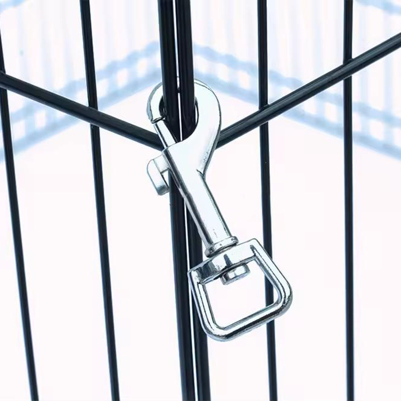 8 paneler metal kæledyr hegn sammenklappelig trådhund 8 paneler metal kæledyr hegn sammenklappelig trådhund