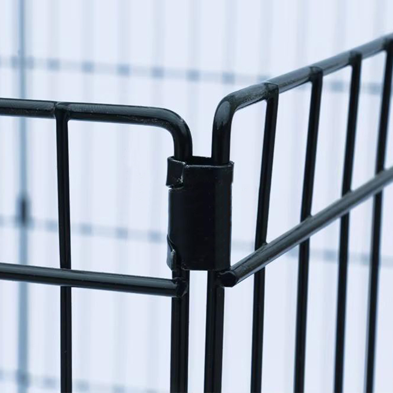 8 paneler metal kæledyr hegn sammenklappelig trådhund 8 paneler metal kæledyr hegn sammenklappelig trådhund