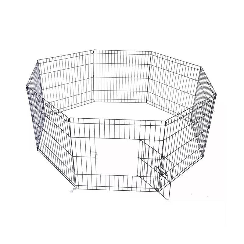 8 paneler metal kæledyr hegn sammenklappelig trådhund 8 paneler metal kæledyr hegn sammenklappelig trådhund