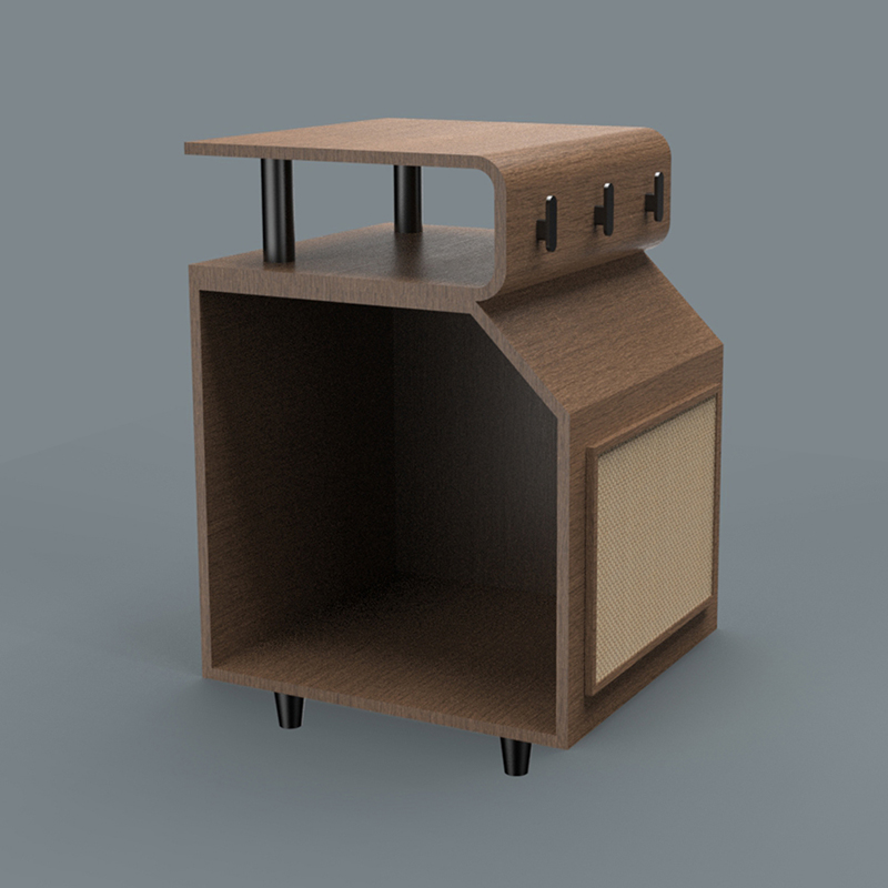 Træ kæledyr senge kattebed med ridserbræt Træ kæledyr senge kattebed med ridserbræt