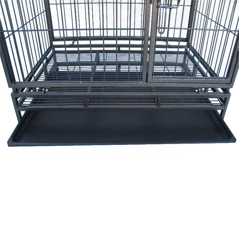 Kraftig åben top metalhundbur Kraftig åben top metalhundbur