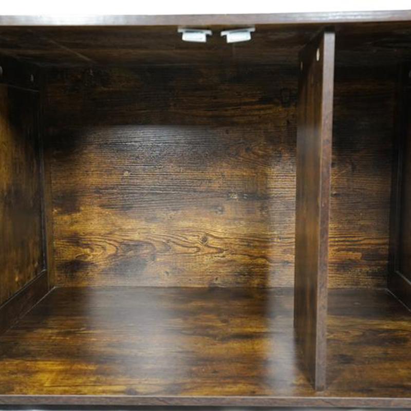 Møbler stil katte bur sidebord kabinet med skillelinje Møbler stil katte bur sidebord kabinet med skillelinje