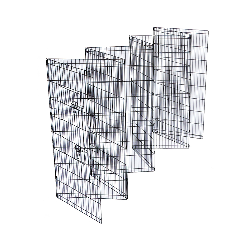 8 paneler sammenfoldelig tråd metal hund playpen 8 paneler sammenfoldelig tråd metal hund playpen