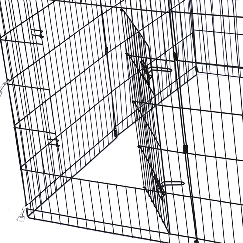 8 paneler sammenfoldelig tråd metal hund playpen 8 paneler sammenfoldelig tråd metal hund playpen