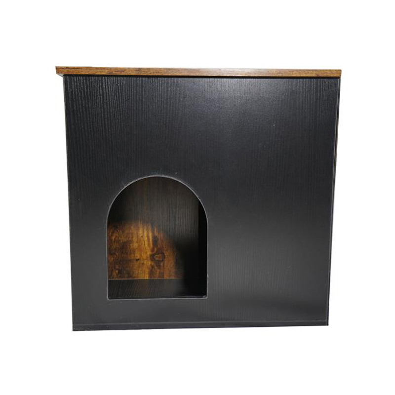 Indendørs møbler katte bur med skillelødr kabinet Indendørs møbler katte bur med skillelødr kabinet