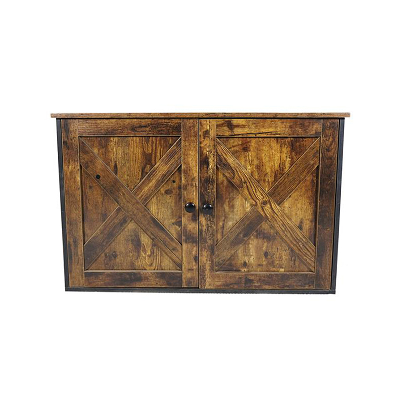 Indendørs møbler katte bur med skillelødr kabinet Indendørs møbler katte bur med skillelødr kabinet